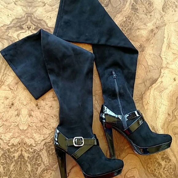 Jennifer Lopez Shoes - Over the knee boots